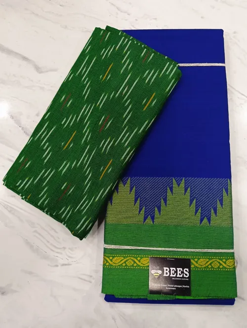 Chettinadu Cotton A02110 (Ink Blue)